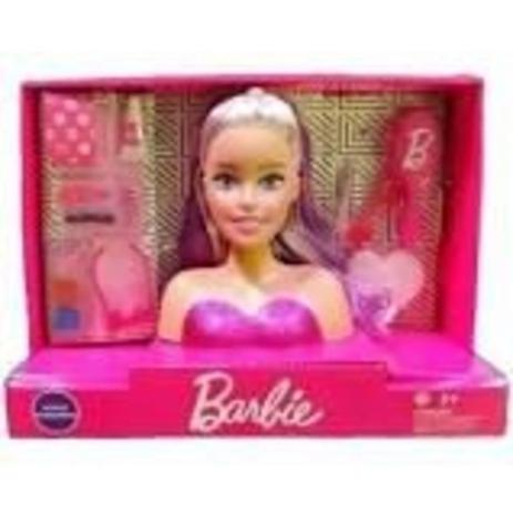 Busto De Boneca Barbie Styling Faces - Pupee 1265 Menor preço em Busto De Boneca Barbie Styling Faces - Pupee 1265