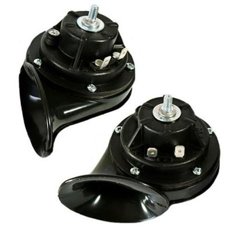 BUZINA CARACOL DUPLA 12V 12A L 410Hz H 490Hz 108 a 118 dB 102mm 2 Terminais para Ligação sem rel - BZM Menor preço em BUZINA CARACOL DUPLA 12V 12A L 410Hz H 490Hz 108 a 118 dB 102mm 2 Terminais para Ligação sem rel - BZM