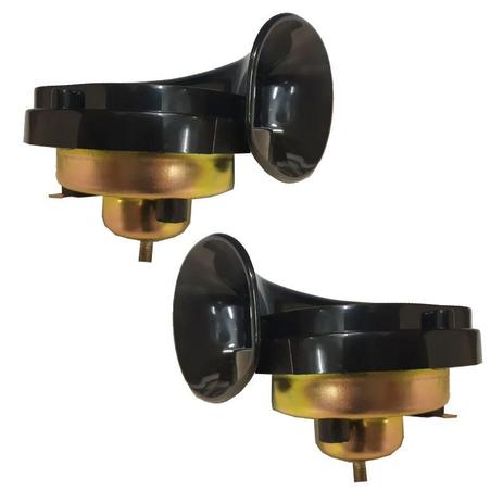 Buzina caracol dupla universal 12v - Kauai Menor preço em Buzina caracol dupla universal 12v - Kauai