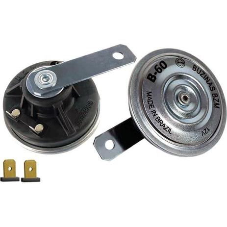 Buzina Paquerinha 12V Universal 2 Term Mercedes BZM Menor preço em Buzina Paquerinha 12V Universal 2 Term Mercedes BZM
