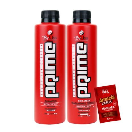 By Liss Kit Escova Progressiva Prime Tradicional 300ml + Sachê - Byliss Menor preço em By Liss Kit Escova Progressiva Prime Tradicional 300ml + Sachê - Byliss