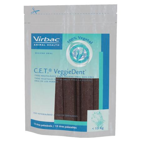 C.E.T Veggie Dent para Cães até 15 Kg - 100 Vegetal - Tiras Mástigáveis - Virbac é boa?