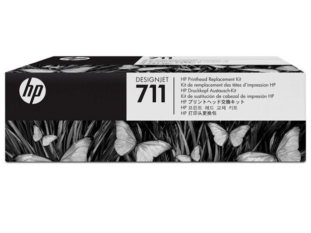 Cabeca de Impressao Plotter HP Suprimentos C1Q10A HP 711 KIT Unico para HP T120 e T520 Menor preço em Cabeca de Impressao Plotter HP Suprimentos C1Q10A HP 711 KIT Unico para HP T120 e T520