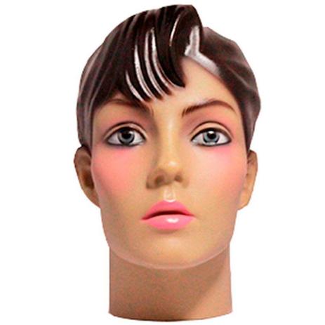 Cabeça Manequim Expositor Feminino Maquiada em PVC E-01 MCM Zoke Menor preço em Cabeça Manequim Expositor Feminino Maquiada em PVC E-01 MCM Zoke