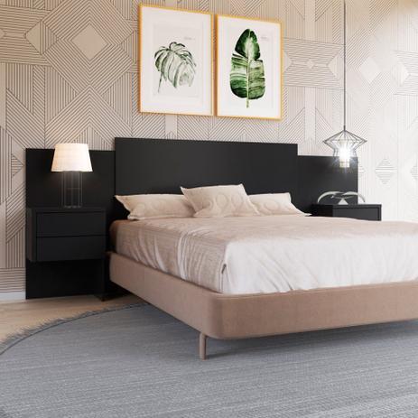 Menor preço em Cabeceira Cama Casal Extensível com Mesa de Apoio Recife Albatroz