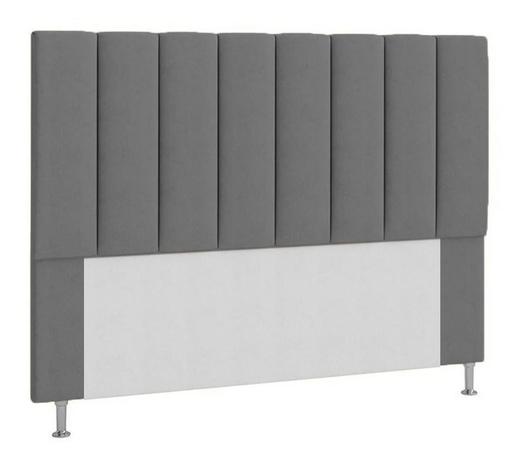 Cabeceira Cancun Para Cama Box Queen 160 Cm Suede Cinza - DL Decor - Doce Lar Decorações Menor preço em Cabeceira Cancun Para Cama Box Queen 160 Cm Suede Cinza - DL Decor - Doce Lar Decorações