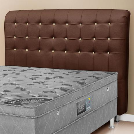 Cabeceira Casal Estofada Dama Simbal Cacau/Creme é ruim? Cabeceira Casal Estofada Dama Simbal Cacau/Creme é boa?