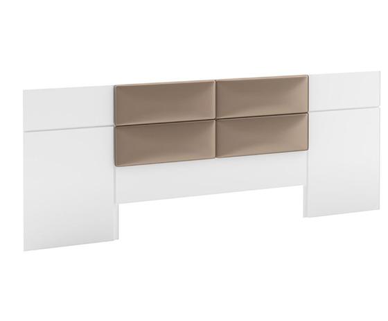 Cabeceira Casal Estofada TW165 Dalla Costa Branco com Veludo Sevilha Menor preço em Cabeceira Casal Estofada TW165 Dalla Costa Branco com Veludo Sevilha