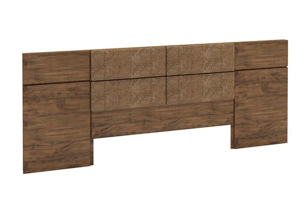 Cabeceira Casal Estofada TW165 Dalla Costa Nobre com Chenille Marrom Menor preço em Cabeceira Casal Estofada TW165 Dalla Costa Nobre com Chenille Marrom