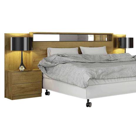 Cabeceira Casal Extensível com Criado-Mudo Vetro Freijó Dourada - Novo horizonte é ruim? Cabeceira Casal Extensível com Criado-Mudo Vetro Freijó Dourada - Novo horizonte é boa?