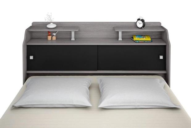 Cabeceira Casal Framar Elisa Box 1,38 MDF e MDP Cinza é ruim? Cabeceira Casal Framar Elisa Box 1,38 MDF e MDP Cinza é boa?