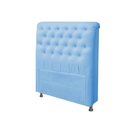 Cabeceira Casal King Livia Para Cama Box de 195cm Suede Azul - Am decor é boa?