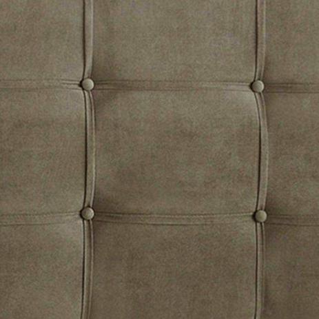 Cabeceira Clean 90 Para Cama de Solteiro Sued Marrom Taupe Simbal - Simbal estofados é boa?