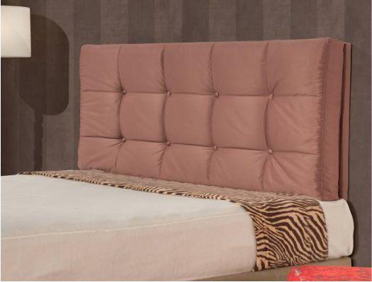 Cabeceira de Cama Estofada Casal 140cm Diversas Cores PE 140 - Armazém da mobília é boa?