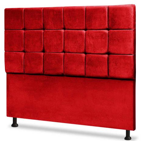 Cabeceira Espanha Solteiro 90 cm Animale Vermelho - Arte das cabeceiras Menor preço em Cabeceira Espanha Solteiro 90 cm Animale Vermelho - Arte das cabeceiras