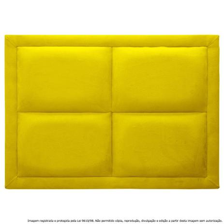Cabeceira Estofada Painel Amarela Para Cama Box Solteiro 90cm - Lubrano decor é boa?