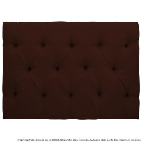 Cabeceira Estofada Painel Capitonê Marrom Para Cama Box Solteiro 90cm - Lubrano decor Menor preço em Cabeceira Estofada Painel Capitonê Marrom Para Cama Box Solteiro 90cm - Lubrano decor