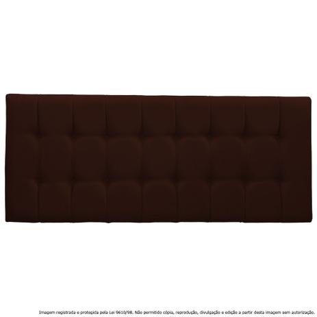 Cabeceira Estofada Painel com Pontos Marrom Para Cama Box Queen 160cm - Lubrano decor Menor preço em Cabeceira Estofada Painel com Pontos Marrom Para Cama Box Queen 160cm - Lubrano decor