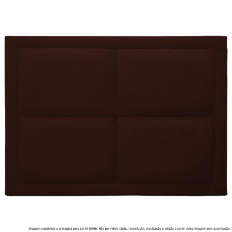 Cabeceira Estofada Painel Marrom Para Cama Box Solteiro 90cm - Lubrano decor é boa?
