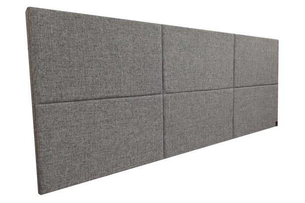 Cabeceira Estofada Queen 6 Blocos Alce Couch Linho Cinza Claro 160cm Menor preço em Cabeceira Estofada Queen 6 Blocos Alce Couch Linho Cinza Claro 160cm