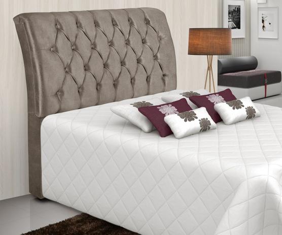 Cabeceira Estofado Quarto Viena Casal 140 cm - Artnossa Estofados Menor preço em Cabeceira Estofado Quarto Viena Casal 140 cm - Artnossa Estofados