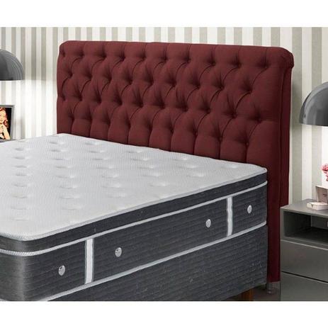 Cabeceira Imperatriz Plus 195 Para Cama King Sued Rubro Simbal - Simbal estofados é ruim? Cabeceira Imperatriz Plus 195 Para Cama King Sued Rubro Simbal - Simbal estofados é boa?