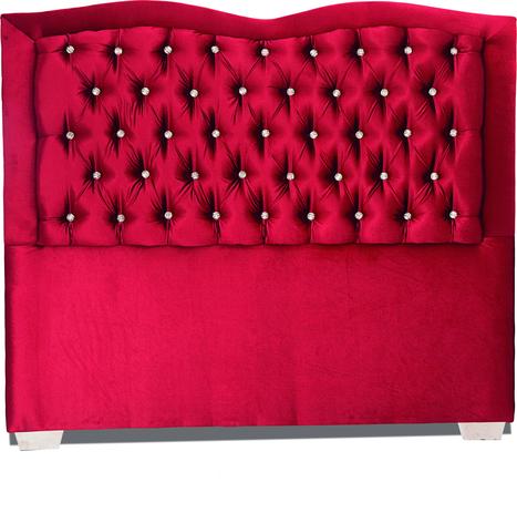 Cabeceira Imperial Cama Box King 193 cm - Vermelho - Mua commerce Menor preço em Cabeceira Imperial Cama Box King 193 cm - Vermelho - Mua commerce