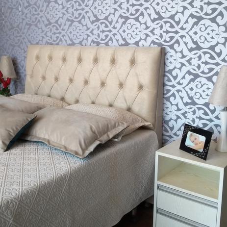 Cabeceira Las Vegas King Luna Suede Amassado Bege Com Strass 195 x 120 Rbl Menor preço em Cabeceira Las Vegas King Luna Suede Amassado Bege Com Strass 195 x 120 Rbl