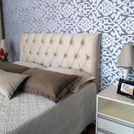Cabeceira Las Vegas King Luna Suede Liso Bege Com Strass 195 x 120 Rbl Menor preço em Cabeceira Las Vegas King Luna Suede Liso Bege Com Strass 195 x 120 Rbl