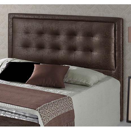 Cabeceira Ônix Plus Casal Suede Marrom - Mobly Menor preço em Cabeceira Ônix Plus Casal Suede Marrom - Mobly