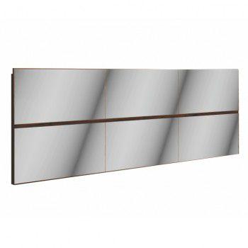 Cabeceira painel c/ led Nobre W361- Dalla Costa Menor preço em Cabeceira painel c/ led Nobre W361- Dalla Costa