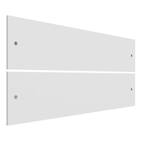 Cabeceira/Painel de Parede Domus Tamanho Cama Casal Padrão  Branco - Casatema é boa?