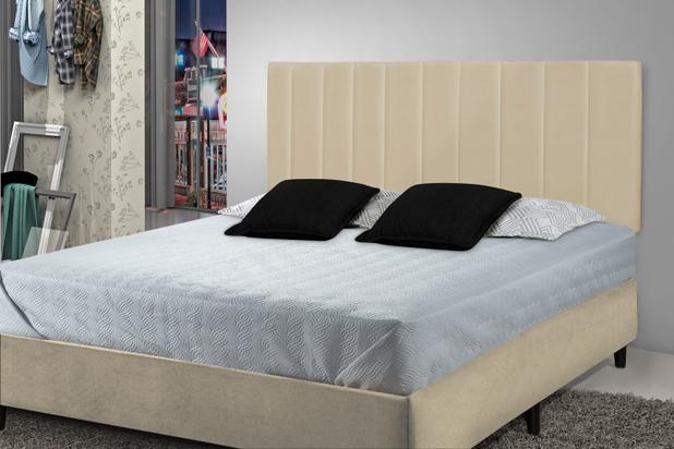 Cabeceira Painel Estofada Cancún Queen Size  - Cor Bege - Konfort  é boa?