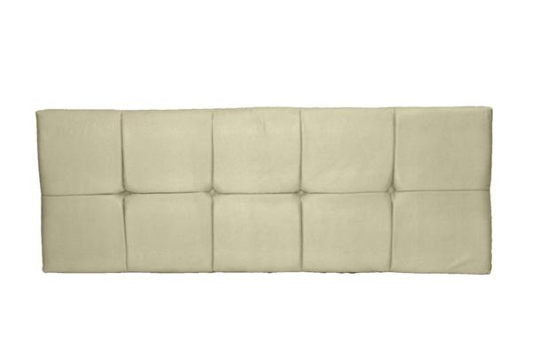 Cabeceira Painel Nina Para Cama Box Casal King 195 Cm Suede Bege - DL Decor - Bege Menor preço em Cabeceira Painel Nina Para Cama Box Casal King 195 Cm Suede Bege - DL Decor - Bege
