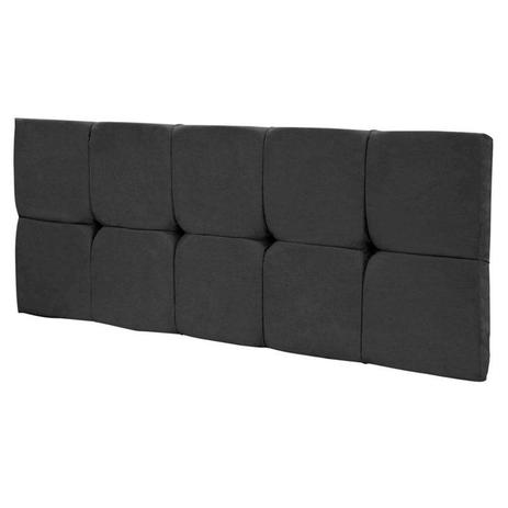 Cabeceira Painel Nina para Cama Box de 100 cm Preto - Jm Estofados Menor preço em Cabeceira Painel Nina para Cama Box de 100 cm Preto - Jm Estofados