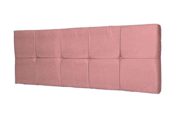 Cabeceira Painel Nina Para Cama Box Solteiro 90 Cm Suede Rosa - DL Decor é boa?