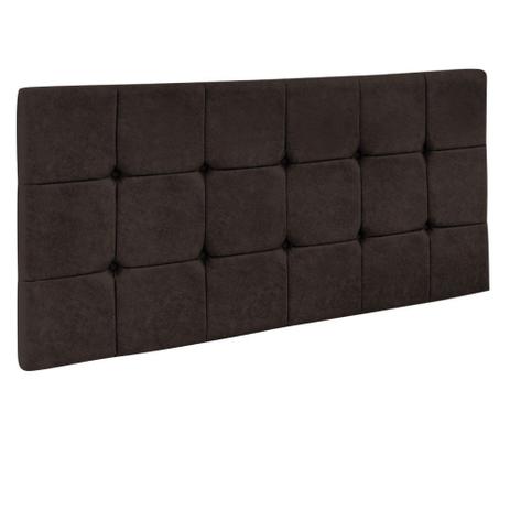 Cabeceira Painel Sleep para Cama Box Casal 1,40 m Suede Chocolate 1401 - DRossi - Js móveis Menor preço em Cabeceira Painel Sleep para Cama Box Casal 1,40 m Suede Chocolate 1401 - DRossi - Js móveis