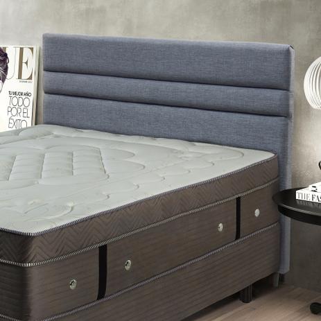 Cabeceira Para Cama Box Casal 1,40 M Valência Plus Tecido Linho - Simbal Menor preço em Cabeceira Para Cama Box Casal 1,40 M Valência Plus Tecido Linho - Simbal