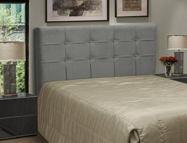 Cabeceira Para Cama Box Casal Hanover 1,40 cm Grafite- Dobuê Menor preço em Cabeceira Para Cama Box Casal Hanover 1,40 cm Grafite- Dobuê