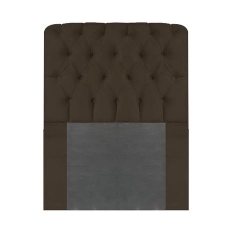 Cabeceira para Cama Box Rio Solteiro 90 cm Suede Marrom - Mobília decor é boa?