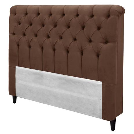 Cabeceira Queen Size Imperatriz Suede para Colchão Box 158cm Simbal Menor preço em Cabeceira Queen Size Imperatriz Suede para Colchão Box 158cm Simbal