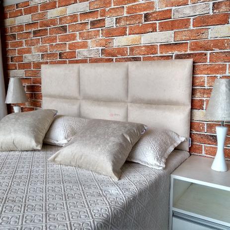 Cabeceira Solteiro Módulos Módena H6 Com Pes Suede Amassado Bege 90 x 120 Rbl Menor preço em Cabeceira Solteiro Módulos Módena H6 Com Pes Suede Amassado Bege 90 x 120 Rbl