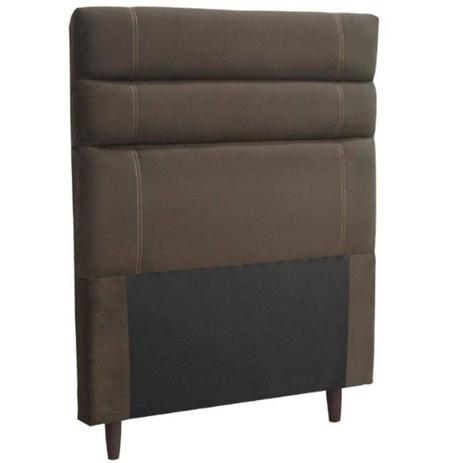 Cabeceira Valência 90 Para Cama de Solteiro Sued Marrom Chocolate Simbal - Simbal estofados é ruim? Cabeceira Valência 90 Para Cama de Solteiro Sued Marrom Chocolate Simbal - Simbal estofados é boa?