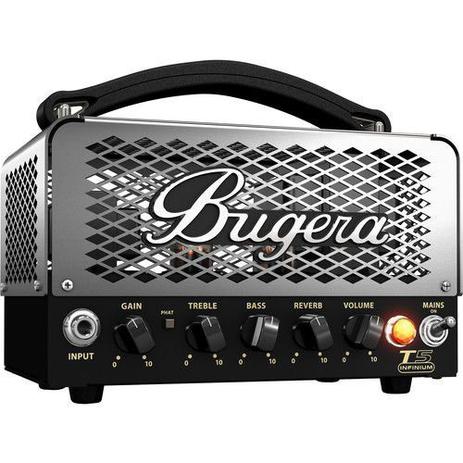 Cabecote valvulado p/ guitarra T5 INFINIUM - Bugera Menor preço em Cabecote valvulado p/ guitarra T5 INFINIUM - Bugera