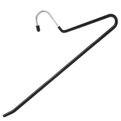 Cabide Aberto p/ Calças e Vestidos em Aço Inox Revestido - Utifácil Menor preço em Cabide Aberto p/ Calças e Vestidos em Aço Inox Revestido - Utifácil