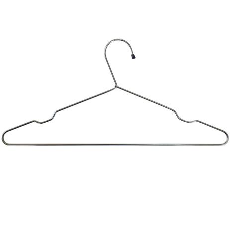Cabide Aço Cromado Cabideiro com Cava Cabide Tintureiro 39cm - Zanline Menor preço em Cabide Aço Cromado Cabideiro com Cava Cabide Tintureiro 39cm - Zanline