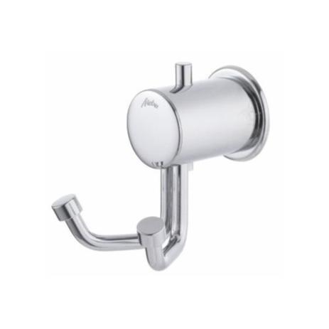 Cabide Duplo Meber para Banheiro Domus 407 C40 Cromado Menor preço em Cabide Duplo Meber para Banheiro Domus 407 C40 Cromado