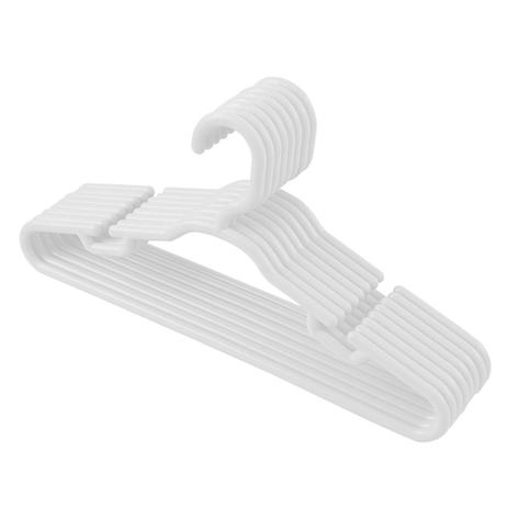 Cabide Infantil Branco Reforçado 8mm - 30 Unidades - VARIEDADES Menor preço em Cabide Infantil Branco Reforçado 8mm - 30 Unidades - VARIEDADES