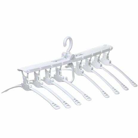 Cabide organizador 8 em 1 giratorio multifuncional dobravel cabideiro arara de roupas camisa - Makeda Menor preço em Cabide organizador 8 em 1 giratorio multifuncional dobravel cabideiro arara de roupas camisa - Makeda
