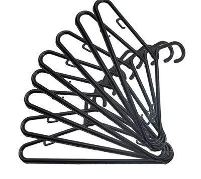 Cabide Preto Médio kit com 24 unidades - Tuddolojas Menor preço em Cabide Preto Médio kit com 24 unidades - Tuddolojas